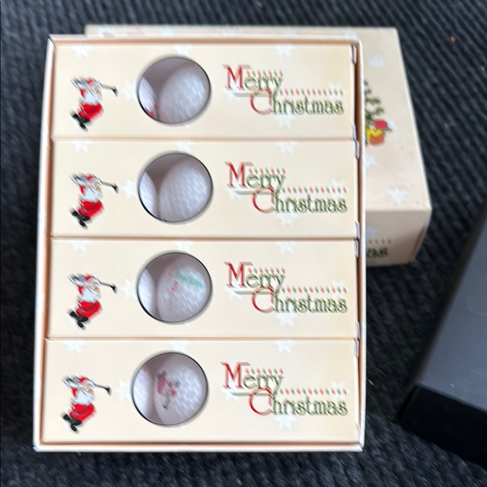 Christmas Golf Balls Set